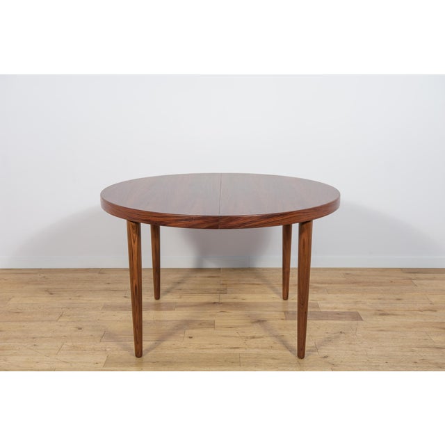 Mid-Century Modern Mid-Century Extendable Rosewood Dining Table from Feldballes Møbelfabrik, Denmark, 1960s For Sale - Image 3 of 17