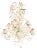 Wrought Iron Tree Branch Chandelier C. 1960-1970 For Sale