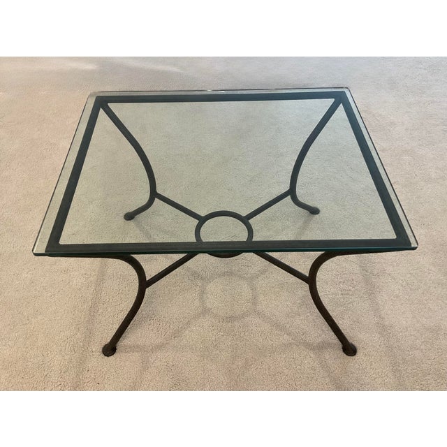 The versatile design of this vintage Crate & Barrel "Candide" table fits with almost any decor. Surprisingly lightweight...