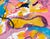 Abstract Expressionism Yellow & Pink Abstract by Les Anderson For Sale - Image 3 of 5