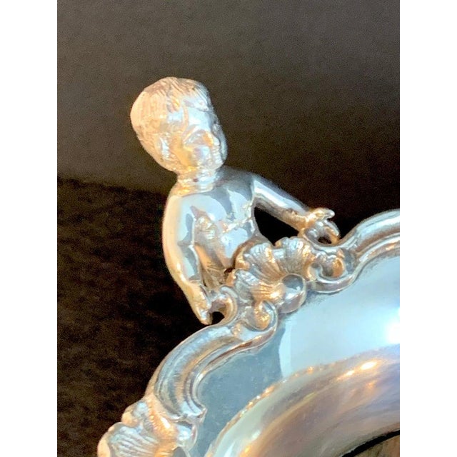 English Silverplated Figural Double Wine Trolley For Sale In West Palm - Image 6 of 6