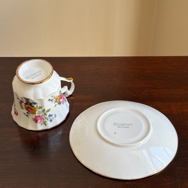Mid-20th Century English Bone China Teacup For Sale - Image 14 of 17