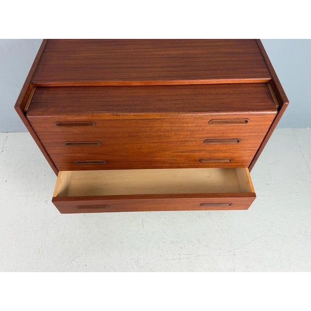 Mid-Century Modern Teak Desk, 1960s For Sale - Image 3 of 14