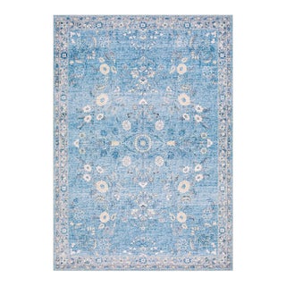 Lavable Machine Woven Rug Ivory 5x8 For Sale