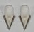 wall sconces by Ets. Jean Gauthier A nice pair of 1925-1930 French art deco wall lights in nickel plated solid brass or...