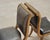 Late 20th Century Set of Six Michael Taylor Regency Style Leather Dining Chairs For Sale - Image 5 of 18