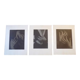 Large Vintage "Georgia O'Keeffe" Photogravures by Alfred Stieglitz (Usa 1864-1946) - Set of 3 For Sale