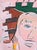 Contemporary Matthew Reeves "Just a Rabbit" Contemporary Pink, Green, & Yellow Figurative Portrait Painting, 2025 For Sale - Image 3 of 9