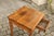 Italian 1820s Neoclassical Walnut Side Table with Large Banding and Tapered Legs For Sale - Image 10 of 12