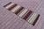 Traditional 1970s Turkish Boho Style Striped Colorful Kilim Runner Rug For Sale - Image 3 of 10