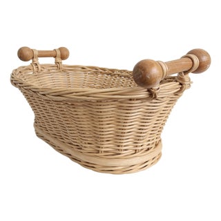 French Boulangerie Basket, Early to Mid-20th C For Sale