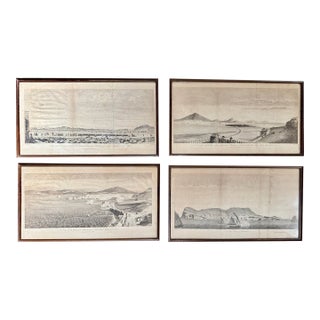 1785 Engravings: "An Attack Upon Gibraltar, September 13, 1782" For Sale