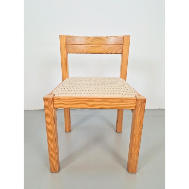 Vintage Pine Dining Chairs by Martin Visser for T Spectrum, 1960s, Set of 7 For Sale - Image 12 of 12