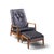 Milo Baughman for James Inc. Mid Century Reclining Lounge Chair With Ottoman For Sale - Image 9 of 9