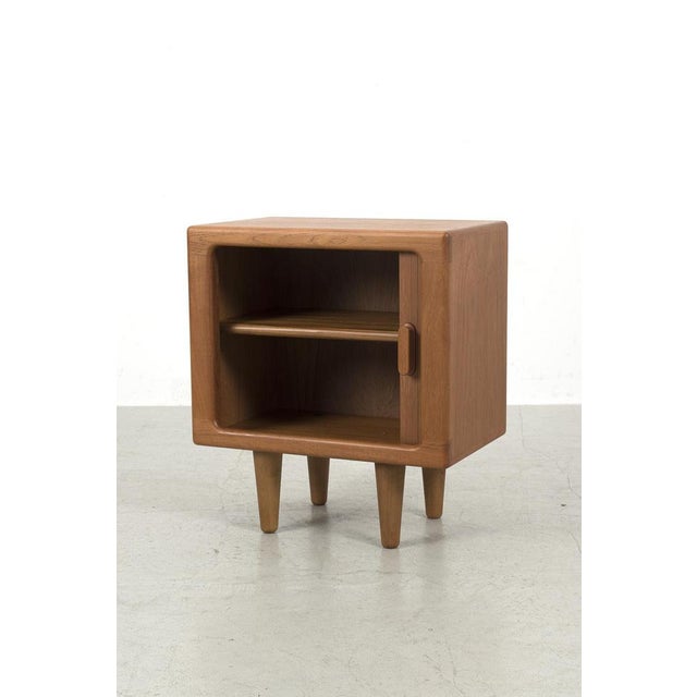 Beautiful Small Silkeborg Cabinet with Tambour by and New Legs. Has Some Traces of use but is still in good vintage...