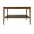 Modern Oak Coffee Table, Dark Finish For Sale - Image 4 of 8