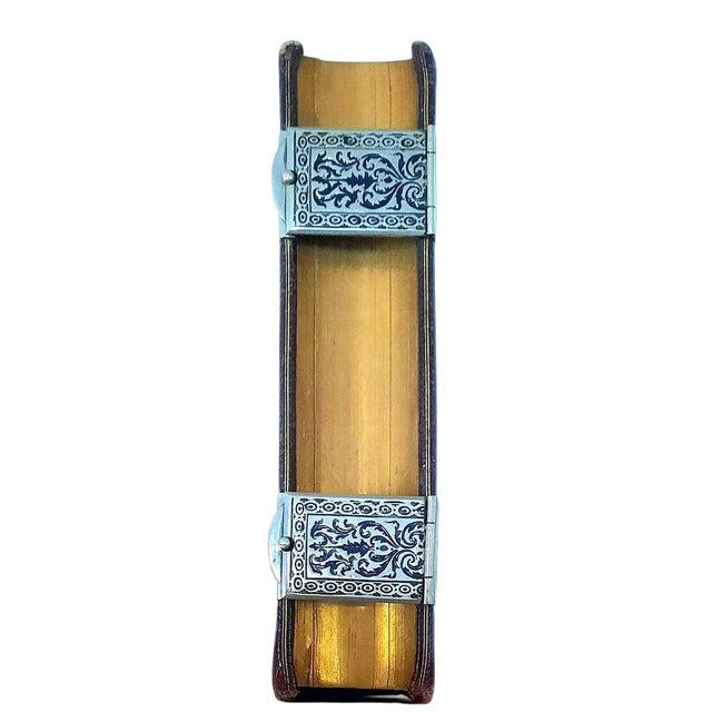 Illustration (1881) Silver Clasped Christian Roman Missal - Fine Binding Illustrated Antique Christian Bible Art For Sale - Image 3 of 18