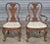 Late 20th Century Share Set of 6 Baker Stately Homes Burl Walnut Dining Chairs Claw & Ball Feet George I For Sale - Image 9 of 16