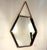 Hexagonal Mirror, Italy, 1960s For Sale - Image 3 of 11