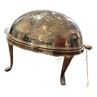 Mid-Century Modern Breakfast Silver Server For Sale