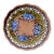 Majolica Reticulated Lilac Plate Villeroy & Boch, Circa 1890 For Sale