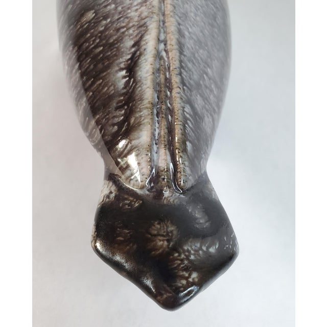 1960s 1960s Signed James Lovera Ceramic Bird Sculpture For Sale - Image 5 of 8