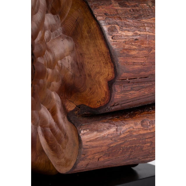 Wood 1980s Mid-Century Modern Mario Dal Fabbro Sculpture For Sale - Image 7 of 8