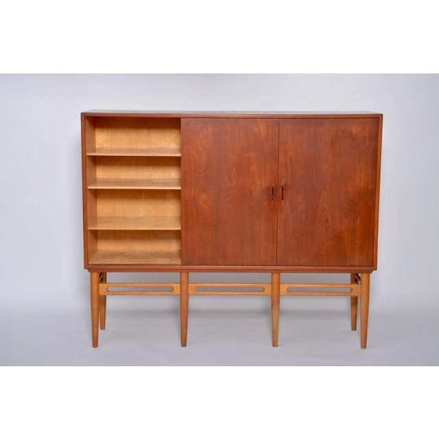 Danish Model 90 Teak Cabinet by Illum Wikkelso for Soren Willadsen, 1950s For Sale - Image 4 of 18