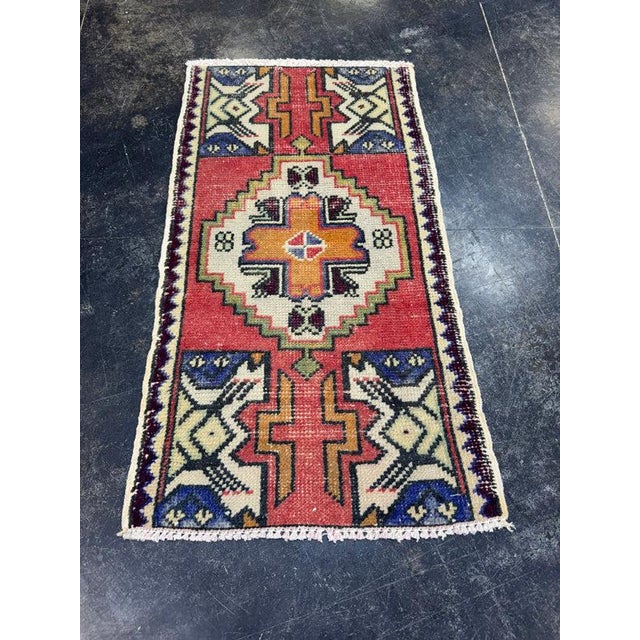 Turkish Yastik Rug 1'7" x 3' #24156 Explore a curated collection of hallway runners, wool rugs, and handmade masterpieces...