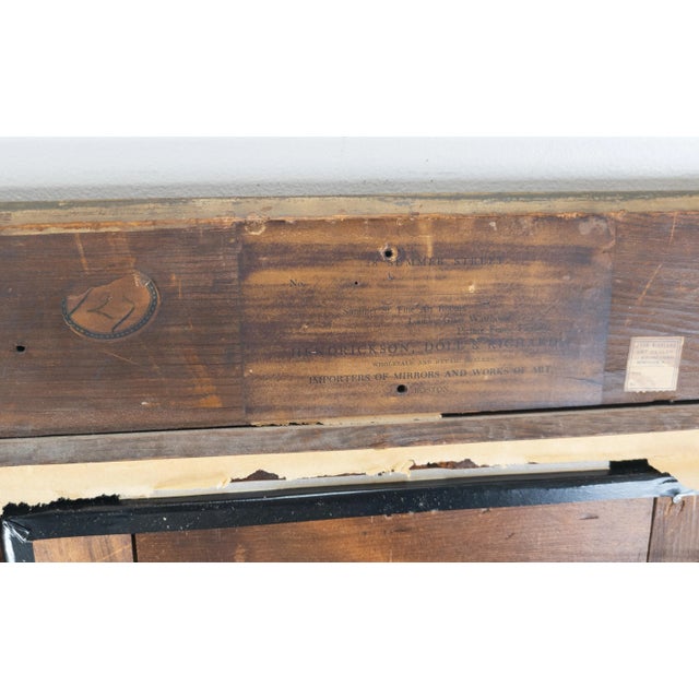 19th Century American Oil Painting of a Mother and Child Signed For Sale - Image 11 of 12