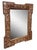 Art Deco Vintage Marquetry Wood Inlay Mirror Frame With Mother-of-Pearl For Sale - Image 3 of 7