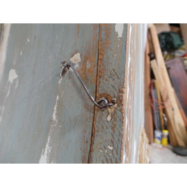 Blue Mora Clock 100% Original Paint Swedish Rare For Sale - Image 8 of 12