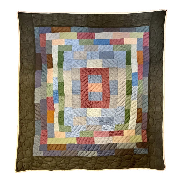 1940s Susie Tompkins Collection Crib Quilt For Sale