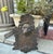 Early 20th Century Cast Iron Lion Architectural Fountain Back For Sale - Image 11 of 17