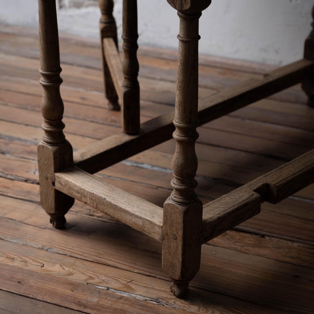 English Oak Gate-Leg Table, 18th Century For Sale - Image 12 of 18
