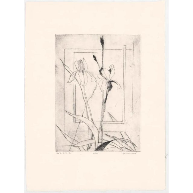 David Baird etching on paper, pencil signed.