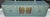 Extra-long, custom-painted vintage credenza finished in a striking sage or forest green tone. The piece blends...