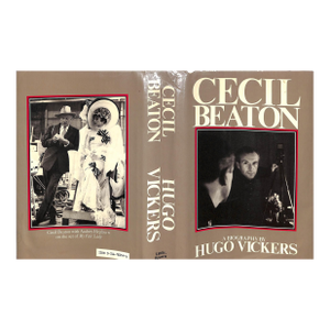 "Cecil Beaton: A Biography" 1985 Vickers, Hugo W/ Original Cecil Beaton [3] Pp. Letter