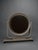 Postmodern Italian Vanity Mirror in Taupe Lacquered Wood, 1980s For Sale - Image 3 of 15