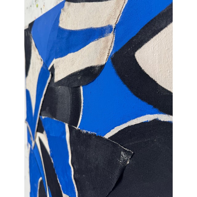 2020s Fold, Contemporary Abstract Mixed Media Painting by Matt Higgins For Sale - Image 5 of 6