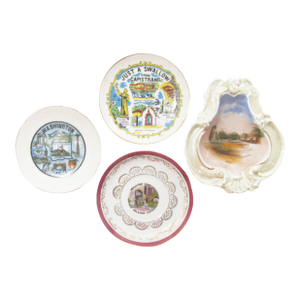 Vintage American Travel Souvenirs, Set of 4