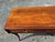 Brown Vintage Biedermeier Style Console Table or Writing Table Desk For Sale - Image 8 of 8