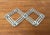 Postmodern Postmodern German Metal Extendable Trivet Coaster from Zack For Sale - Image 3 of 11