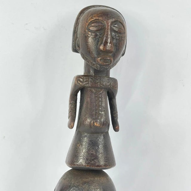 African Early 20th Century Luba Divination Fetish Rattle For Sale - Image 3 of 8
