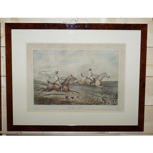After Henry Thomas Alken, Equestrian Scenes, Prints, Framed, Set of 4 For Sale - Image 4 of 16