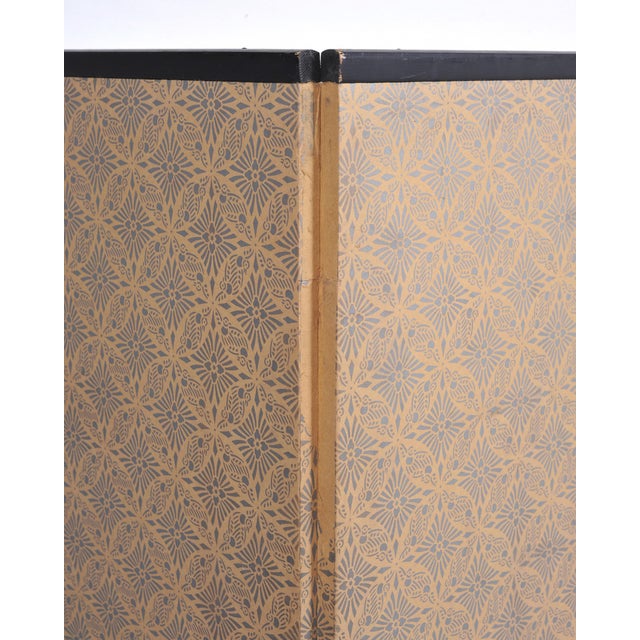 Japanese Meiji Two Panel Screen Birds Flowers in Autumn Landscape For Sale - Image 15 of 18