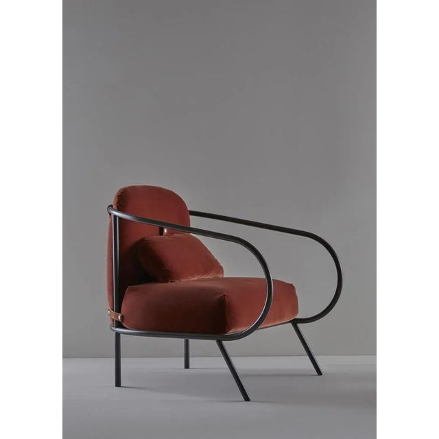 Contemporary Minima Armchair by Mingardo For Sale - Image 3 of 12