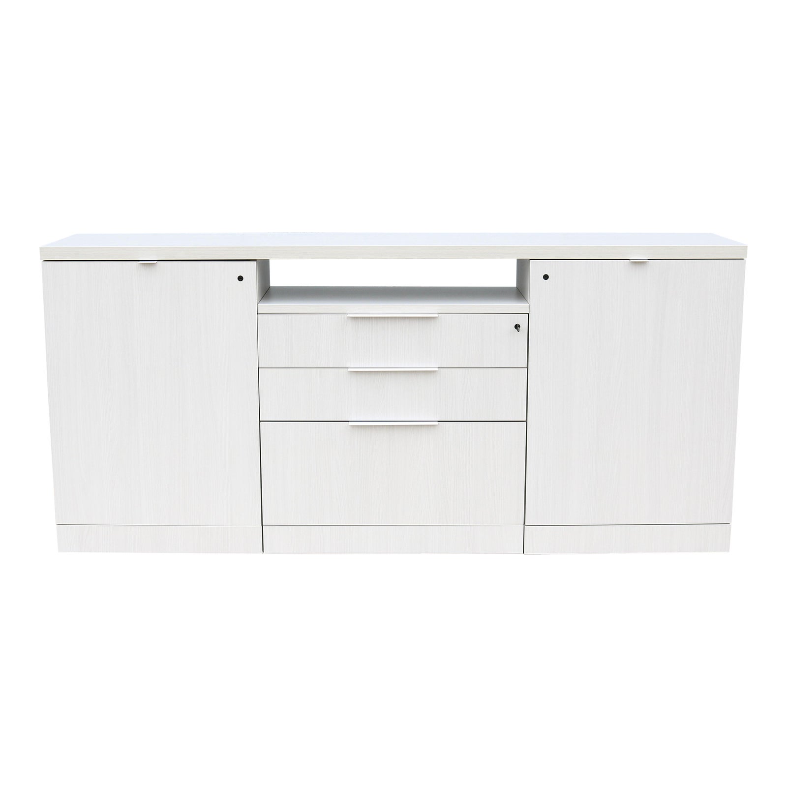 Modern Knoll Reff Profiles Classic Credenza, Sideboard in Whitened Ash ...