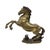 Vintage Feng Shui Bronze Rearing Horse Statue, 1950s For Sale - Image 16 of 16