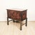 A Southeast Asian teak merchant's trunk with good carving, metalwork, and partially painted surface. 19th century or...
